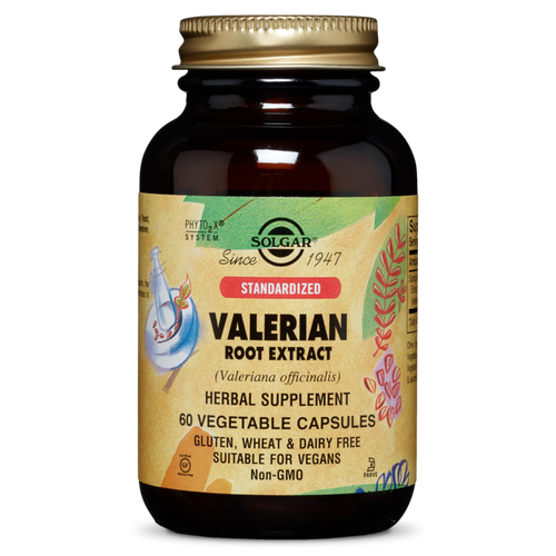 Solgar Standardized Valerian Root Extract Vegetable Capsules - 60