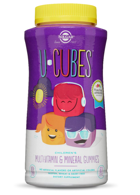Solgar U-Cubes Children's Multi-Vitamin & Mineral Gummies - 60