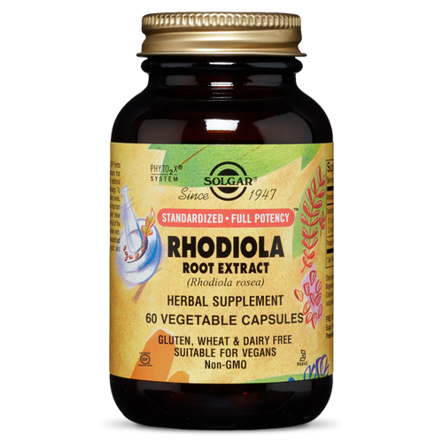 Solgar SFP Rhodiola Root Extract Vegetable Capsules - 60