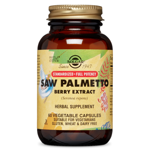 Solgar SFP Saw Palmetto Berry Extract Vegetable Capsules - 60