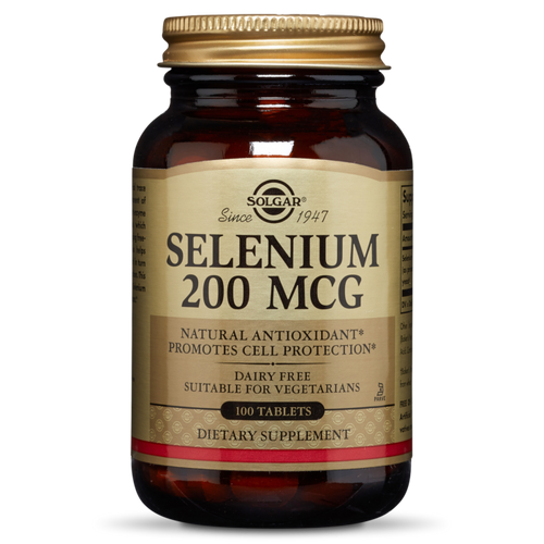 Solgar Selenium 200 mcg Tablets - 100 Solgar Selenium 200 mcg Tablets - 100