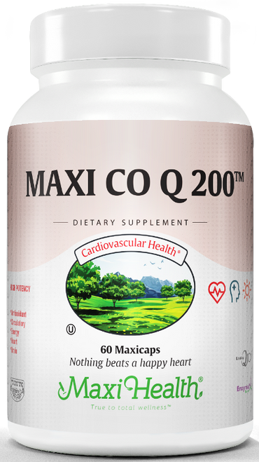 Maxi Health Maxi CO Q 200 - 60 Caps Maxi Health Maxi CO Q 200 - 60 Caps