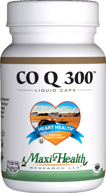 Maxi Health CO Q 300 Liquid Caps - 60 Liquid Caps Maxi Health CO Q 300 Liquid Caps - 60 Liquid Caps