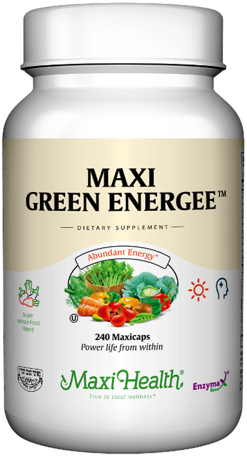 Maxi Health Maxi Green Energee Capsules - 120 Caps Maxi Health Maxi Green Energee Capsules - 120 Caps