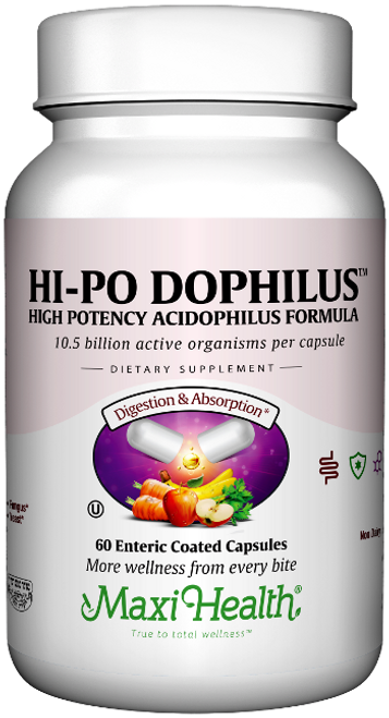 Maxi Health Hi Po Dophilus - 60 Caps