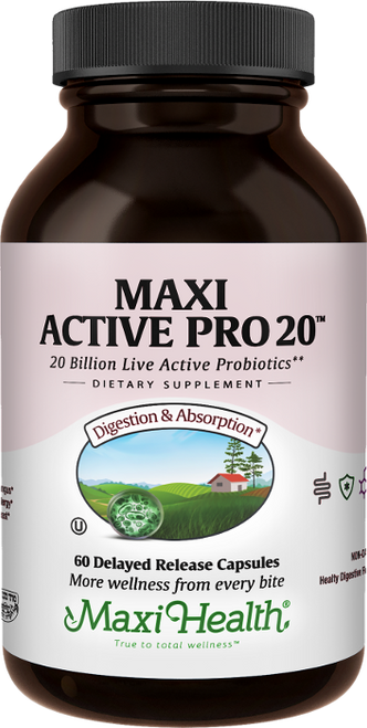 Maxi Health Maxi Active Pro 20 - 30 Caps Maxi Health Maxi Active Pro 20 - 30 Caps
