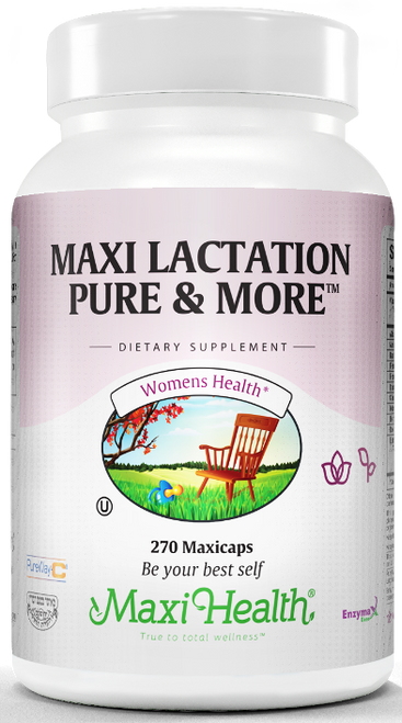 Maxi Health Maxi Lactation Pure & More - 270 Caps