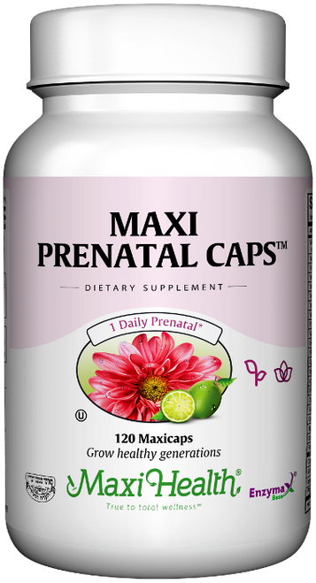 Maxi Health Maxi Prenatal Caps - 60 Caps Maxi Health Maxi Prenatal Caps - 60 Caps