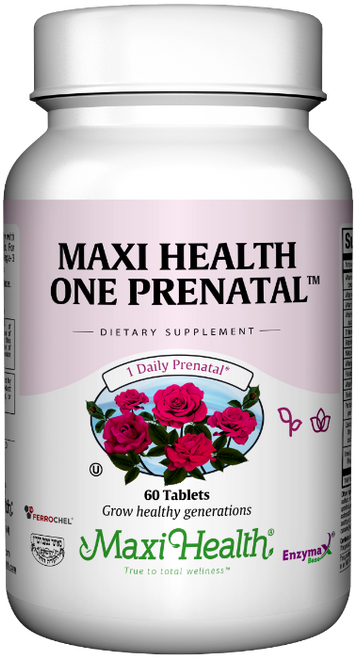 Maxi Health Maxi Health One Prenatal - 120 Tabs Maxi Health Maxi Health One Prenatal - 120 Tabs
