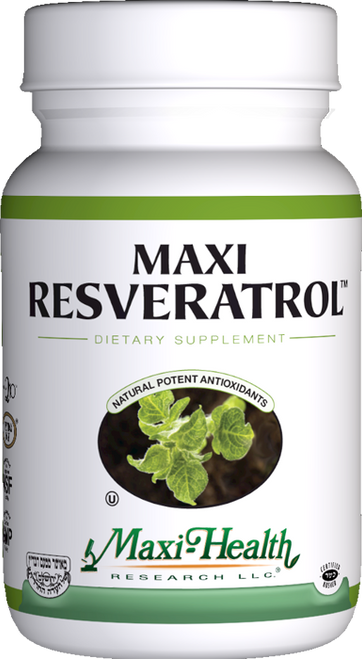 Maxi Health Maxi Resveratrol - 60 Caps Maxi Health Maxi Resveratrol - 60 Caps