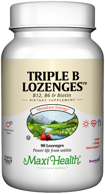 Maxi Health Triple B Lozenges - 180 Loz. Maxi Health Triple B Lozenges - 180 Loz.