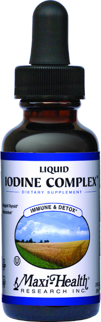 Maxi Health Liquid Iodine Complex - 2 Oz. Maxi Health Liquid Iodine Complex - 2 Oz.