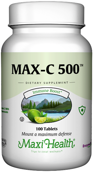 Maxi Health Max C 500 - 100 Tabs Maxi Health Max C 500 - 100 Tabs