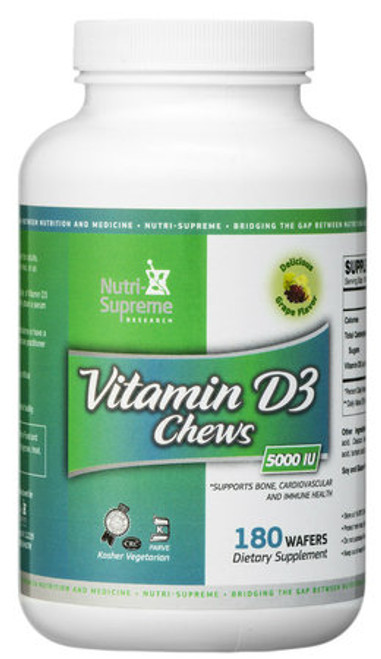 Nutri-Supreme D3 5000 IU- 180 Chews Nutri-Supreme D3 5000 IU- 180 Chews