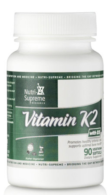 Nutri-Supreme K2 with D3- 90 softgels Nutri-Supreme K2 with D3- 90 softgels