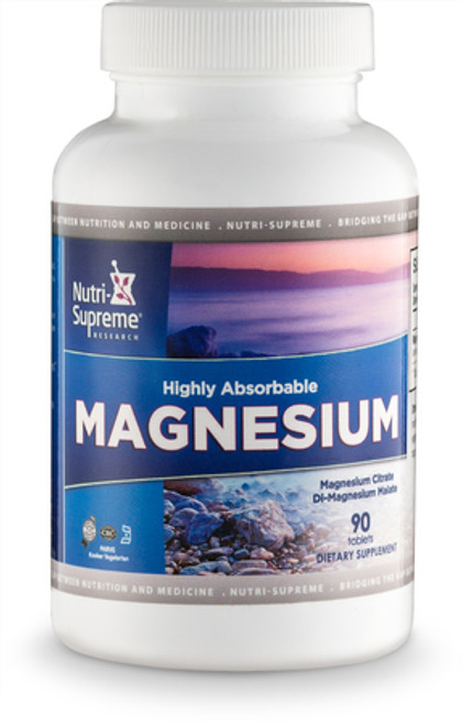 Nutri-Supreme Magnesium Citrate Di-Magnesium Malate- 90 tablets Nutri-Supreme Magnesium Citrate Di-Magnesium Malate- 90 tablets