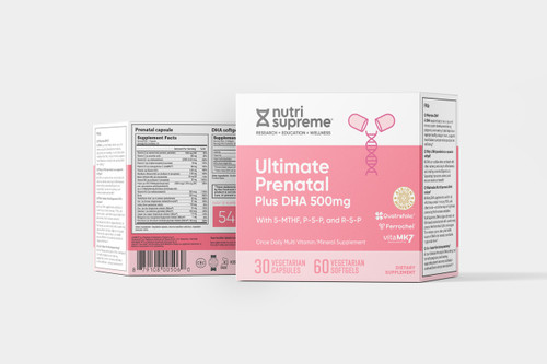 Nutri-Supreme Prenatal  ULTIMATE &DHA BUNDLE 30/60 CAPS
