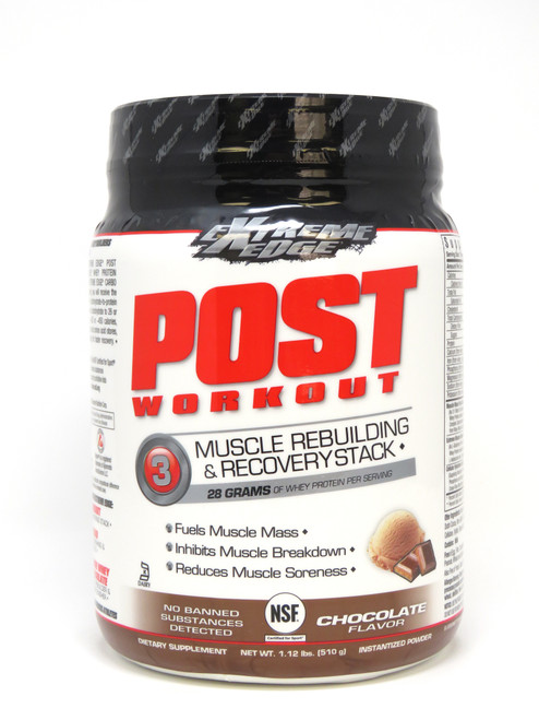Bluebonnet Extreme Edge® Post Workout Chocolate Flavor - 1.12 Lbs Powder