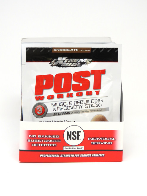 Bluebonnet Extreme Edge® Post Workout Chocolate Flavor - 7 Pack Box