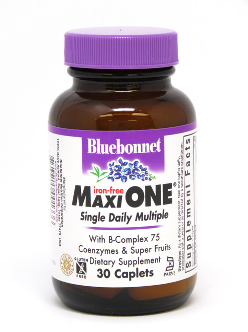 Bluebonnet Maxi One® (Iron Free) - 30 Caplets