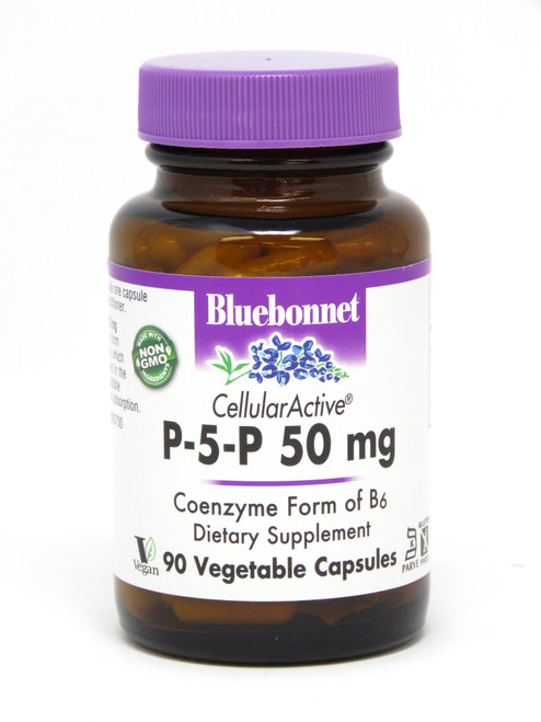 Bluebonnet Cellular Active® P-5-P 50 mg - 90 Vegetarian Capsules