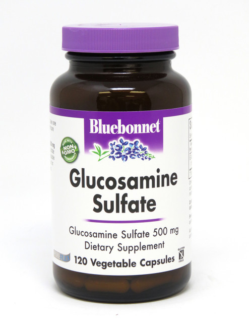 Bluebonnet Glucosamine Sulfate 500 Mg - 120 Vegetarian Capsules