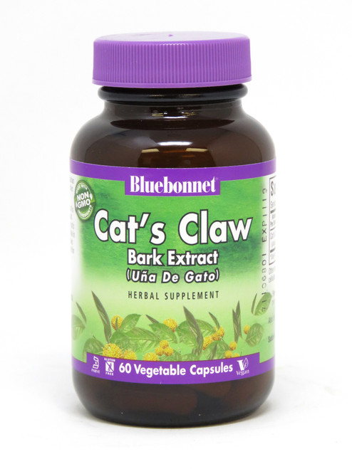 Bluebonnet Cat'S Claw Bark Extract  - 60 Vegetarian Capsules