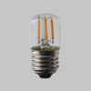 Pygmy T28 LED Crown Filament Bulb Lamp - (E27) Edison Screw 2w - Dimmable
