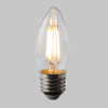 Candle C35 LED Filament Bulb - E27 - 400lm - 2700K Very Warm White - Dimmable - Pack of 3