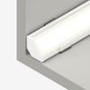 Straight Corner Channel 11.3x11.3mm, White, 2 Metre Length