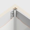 Plaster-In Recessed Inner Corner LED Aluminium Profile