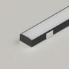 Standard Aluminium Channel 17x8mm in Black - 3 Metre Length