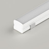 Extra Deep Aluminium Channel 171145 in White - 2 Metre Length