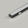 Mini Aluminium Profile 12x7mm, Black, 3 Metre Length
