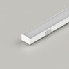 Mini Aluminium Profile 12x7mm, White, 3 Metre Length