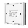 Battery Powered 4 Zone Precision Touch RGB/RGBW Wall Plate, Black