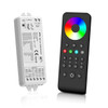 RGB/RGBW Handheld Remote + 5-in-1 Receiver Bundle - 4 Zone