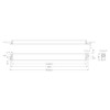 Tagra® Slimline Professional 24V Constant Voltage LED Driver 60W