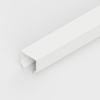 Box Click in Diffuser, 2 Metre Length, Semi Clear