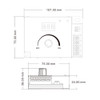 Single Zone / Single Colour Inline Dimmer, 12-48V, 20A