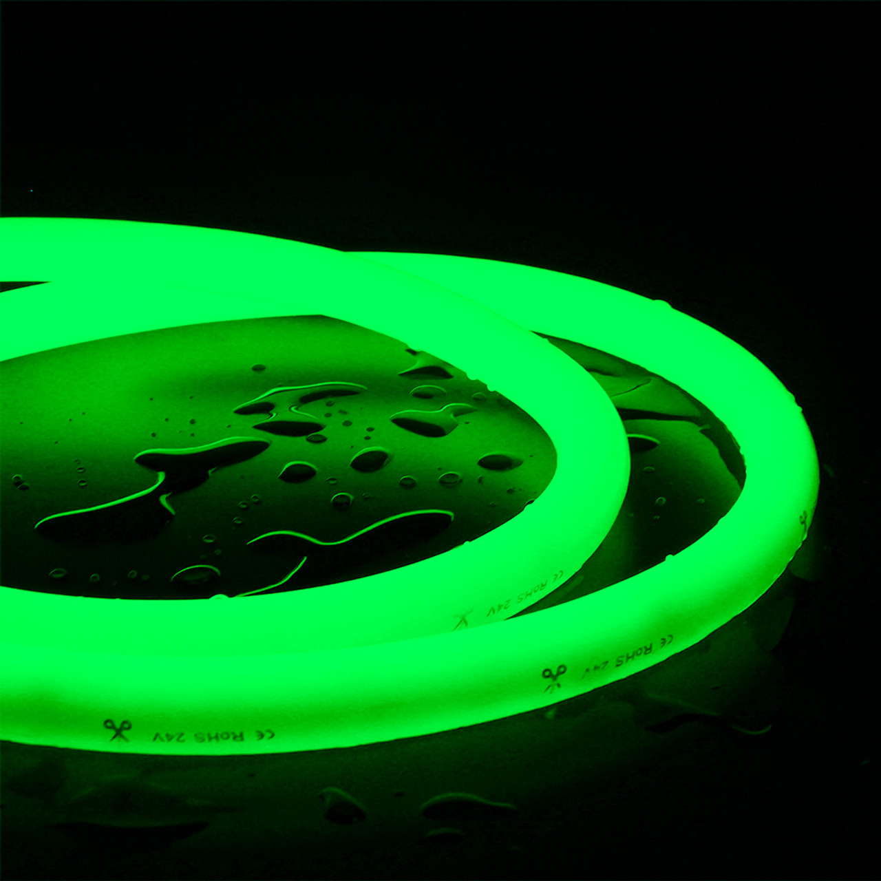 Circular Display LED Neon Rope 18mm 24V RGB