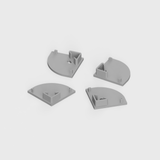 Set of 4 End Caps For Big Corner Channels 30x30mm