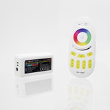 Handheld 4 Zone Remote Control and Receiver, 12/24V, For RGBW LED Tape