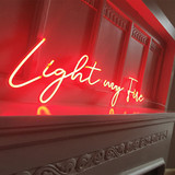 Light My Fire LED Neon Sign