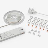 12V Syndeo Plug and Play LED Strip Light Kit, 120 LEDs p/m, IP20 (5 Metres)