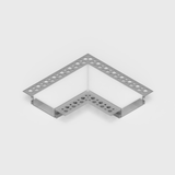 L Corner Connector With Semi Clear Diffuser For 9818 Profile