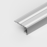 Silver Up Down Illumination Stair & Step Aluminium Profile, 2 Metre Length
