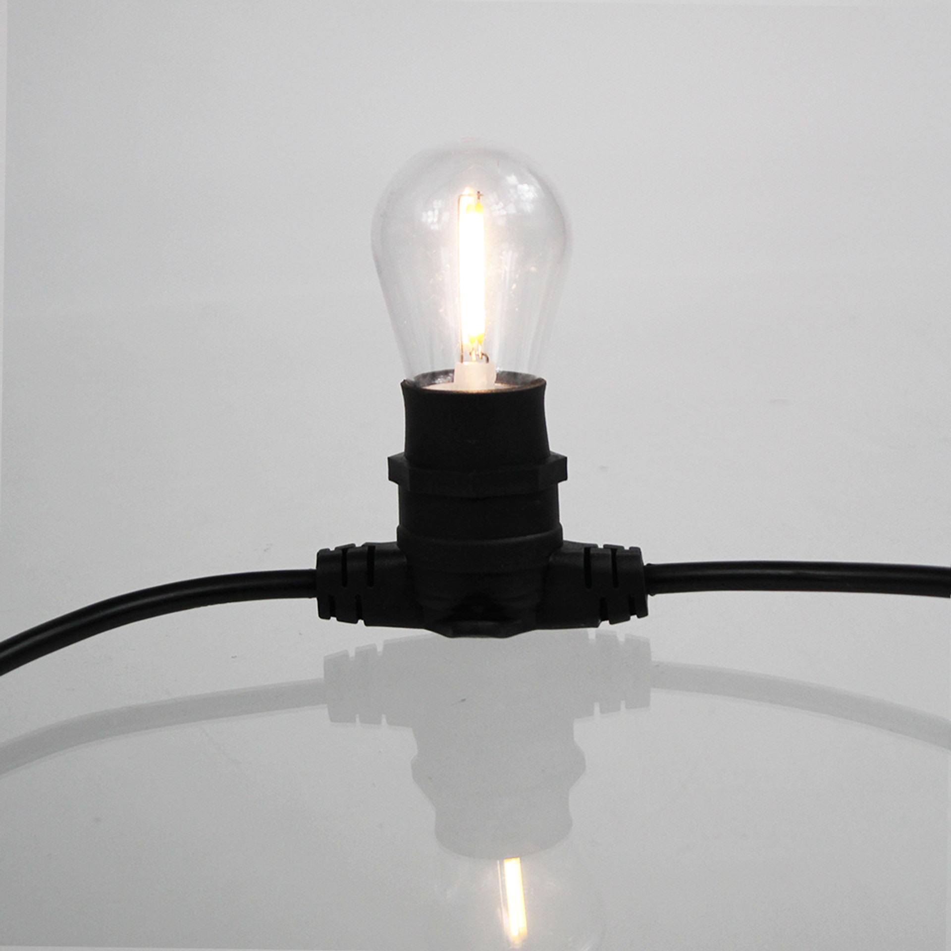 B22 Clear 2W S14 3000K Festoon Bulb UltraLEDs