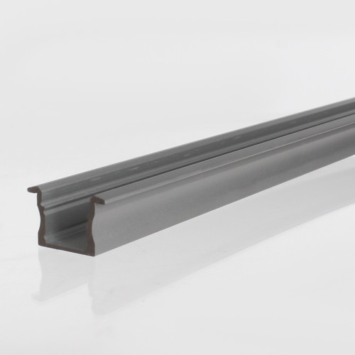 Extra Deep With Trim Aluminium Channel 23x14.5mm, Silver 2 Metre Length