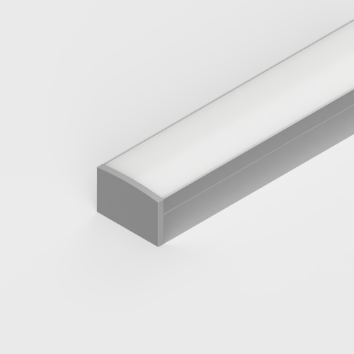 Set of 4 End Caps for 25x16.8mm Aluminium Channel
